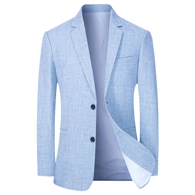 Blazer met getailleerde pasvorm voor mannen