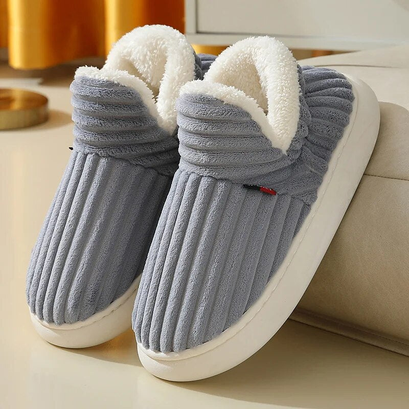 Comfortabele warme winterpantoffels