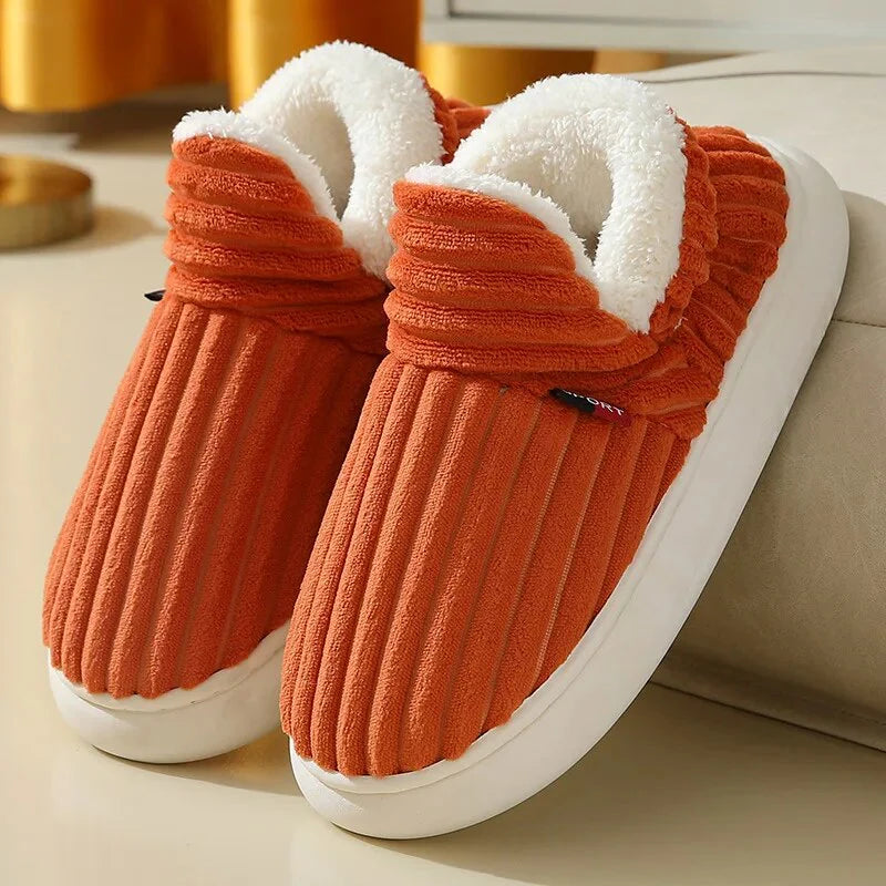 Comfortabele warme winterpantoffels