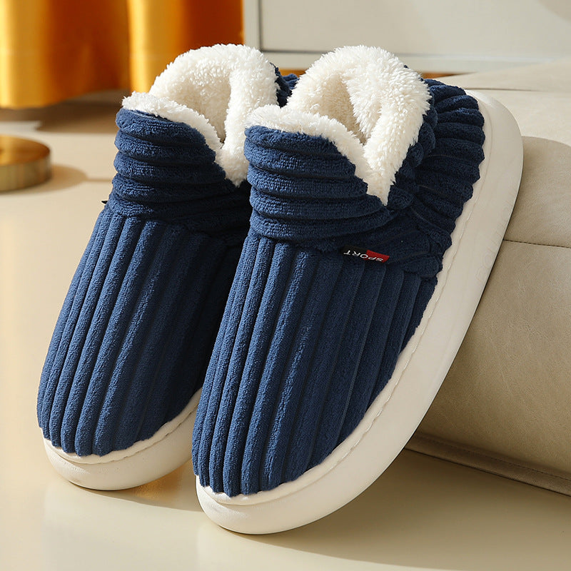 Comfortabele warme winterpantoffels